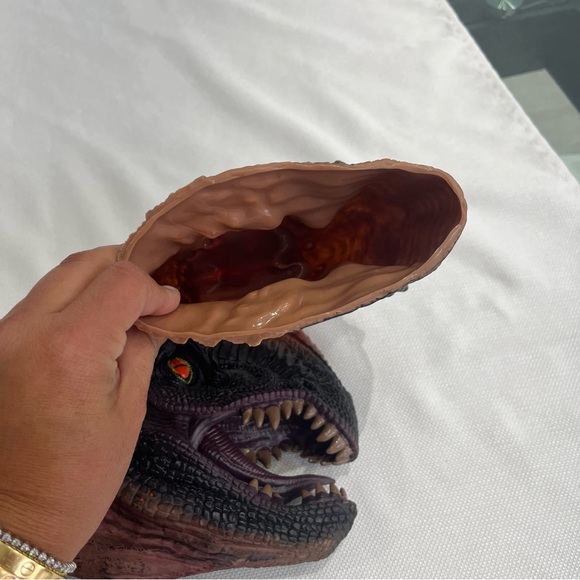 NWOT Dinosuar Head Puppets Realistic Glove Hand Puppet for Kids - Picture 2 of 4